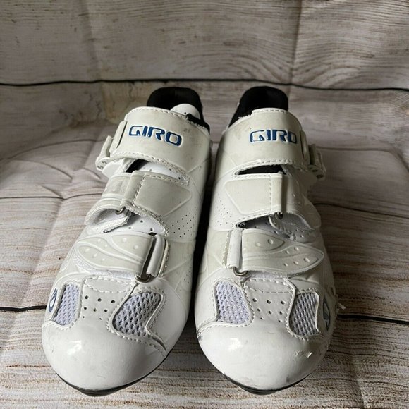 Giro Espada EC70 Women Road Bike Shoes EU 40 US 8.5 White Blue - Picture 2 of 8